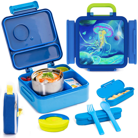 HAIXIN Bento Box for Kids with thermal bowl HAIXIN Bento Box for Kids with thermal bowl