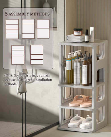 HAIXIN Narrow Shoe Storage - Grey HAIXIN Narrow Shoe Storage - Grey