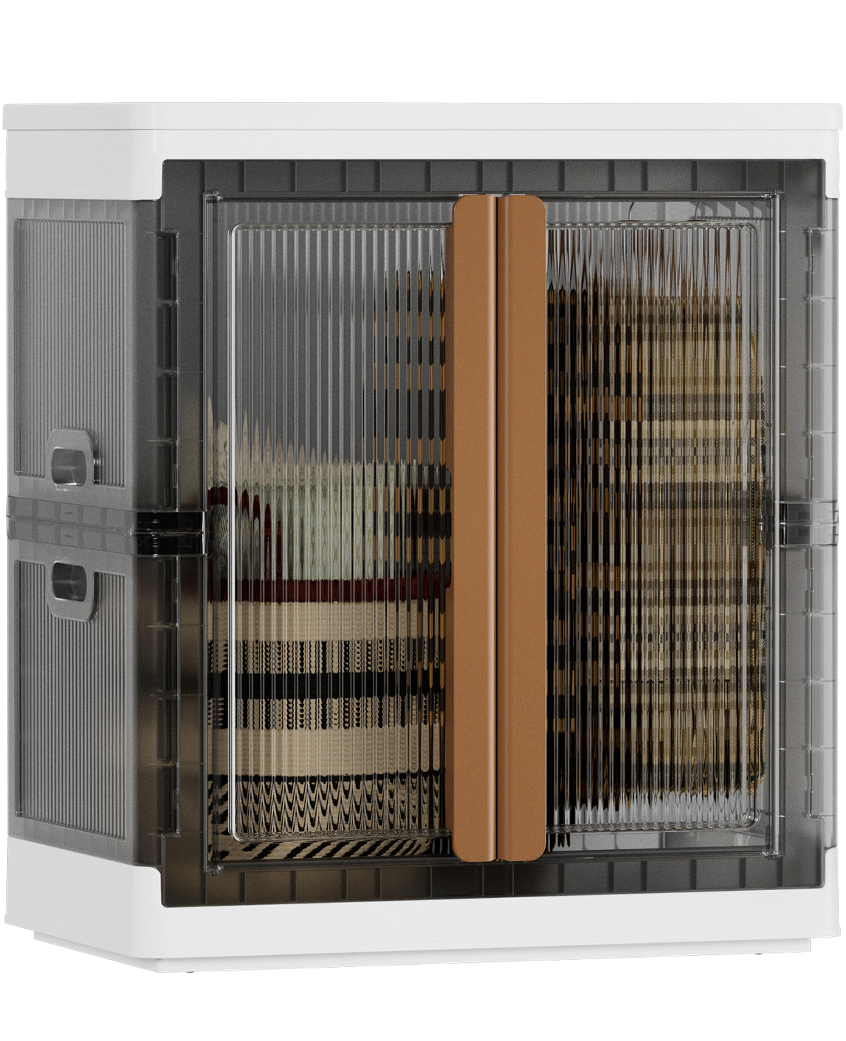 Closet Organizers and Storage, Collapsible Clothing Storage with Closet Rod and Clothes Hangers