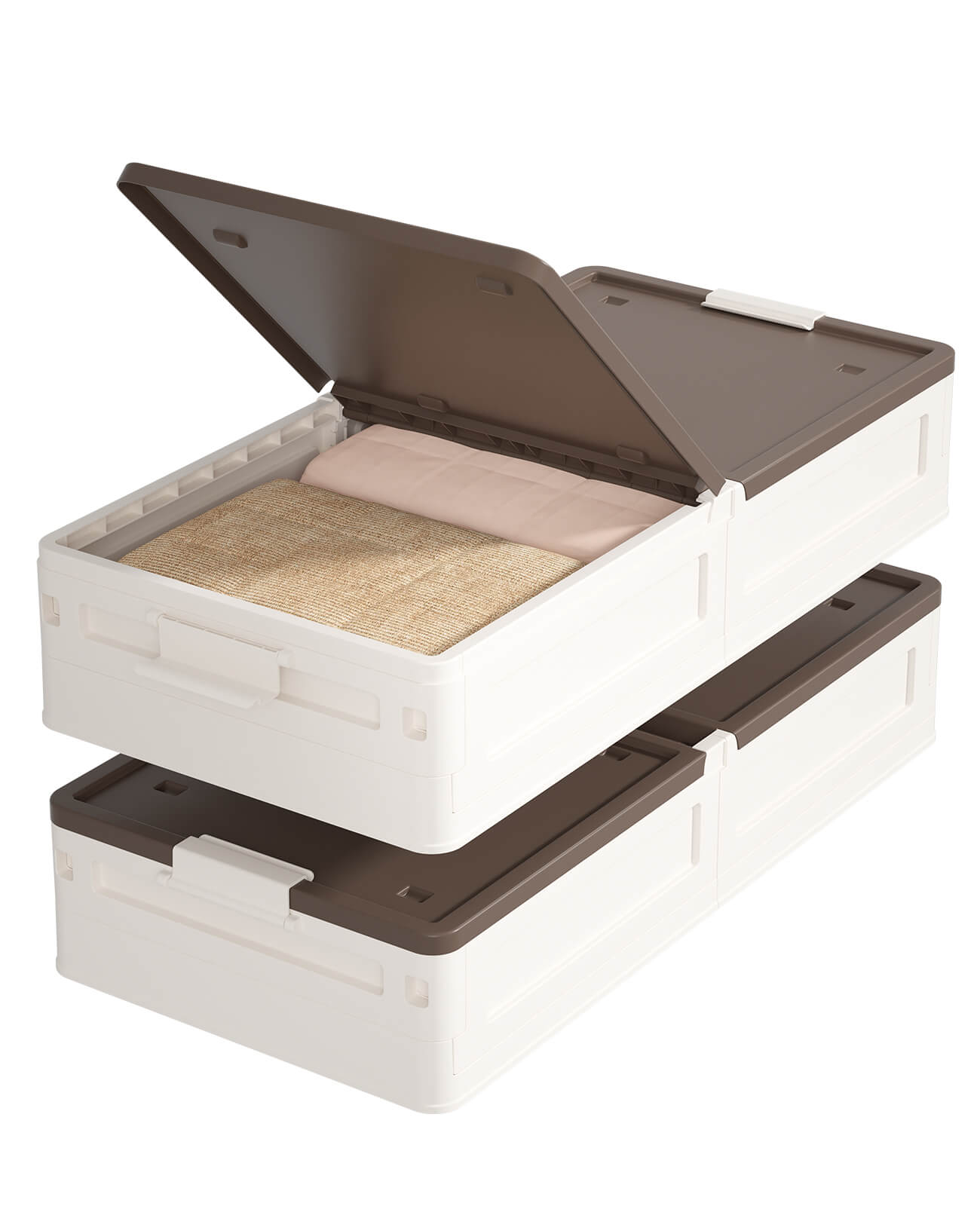 Under Bed Storage Containers (Milky Brown)