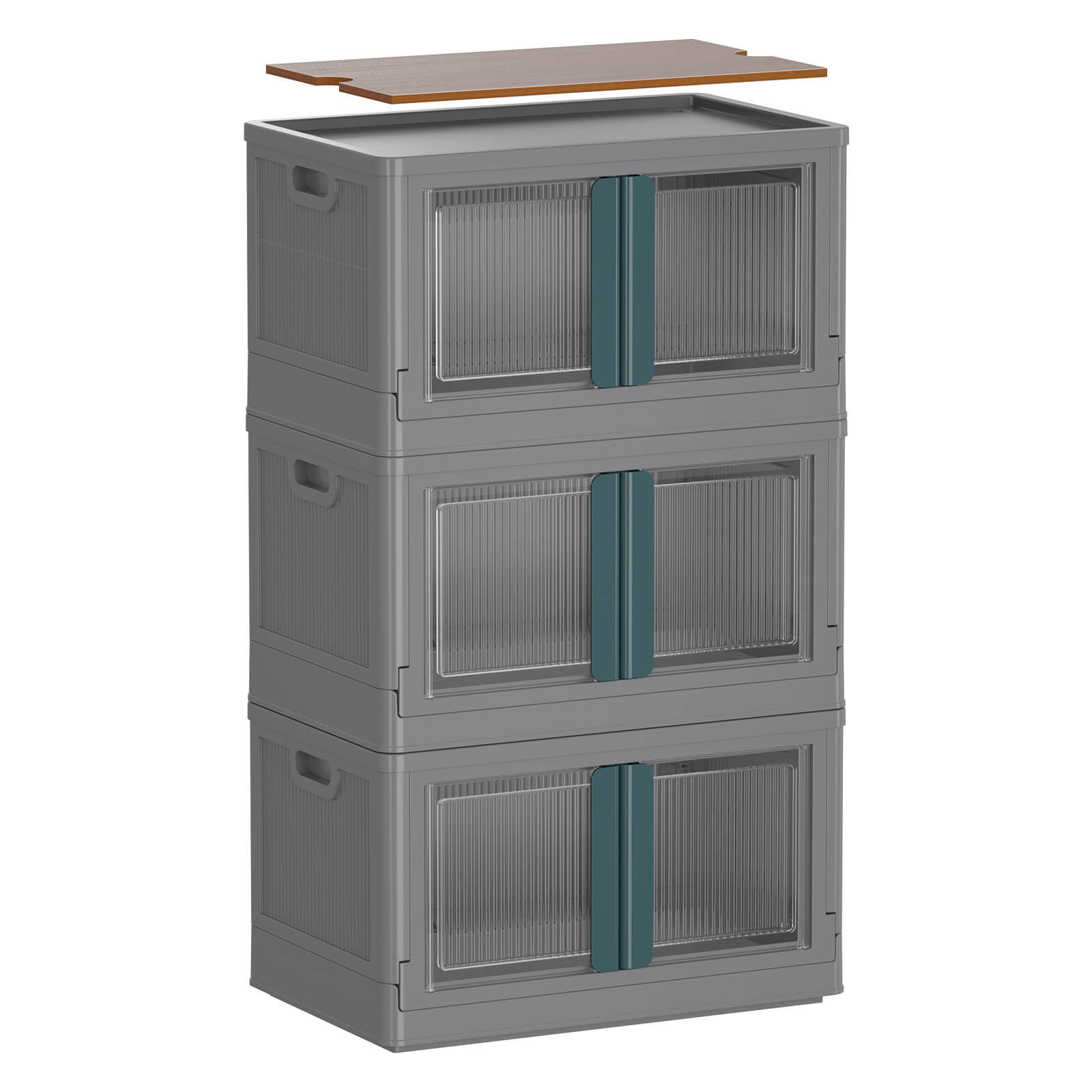 Outdoor Storage Box with wooden lids – Haixinhome