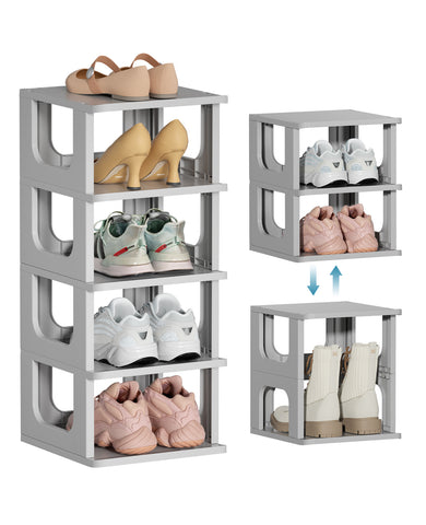 HAIXIN Narrow Shoe Storage - Grey