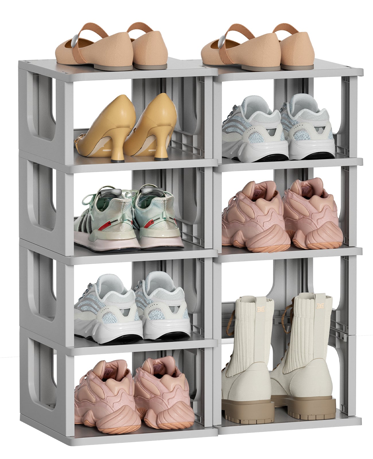 HAIXIN Narrow Shoe Storage - Grey